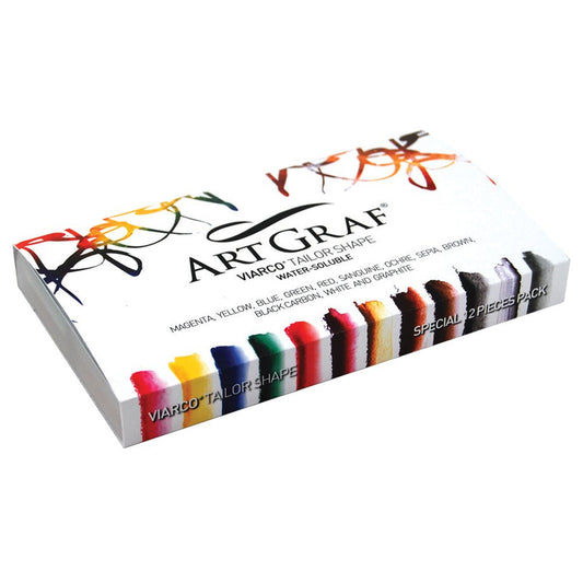 ArtGraf W/S Carbon Disc Set 12 Tailor Shape - theartshop.com.au