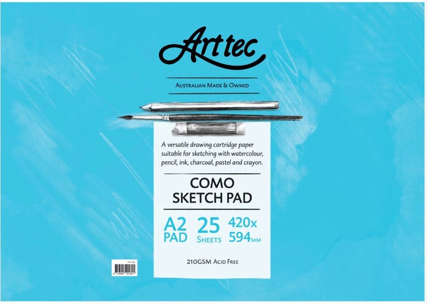 Arttec Como Sketch Pad 210gsm A2 - theartshop.com.au
