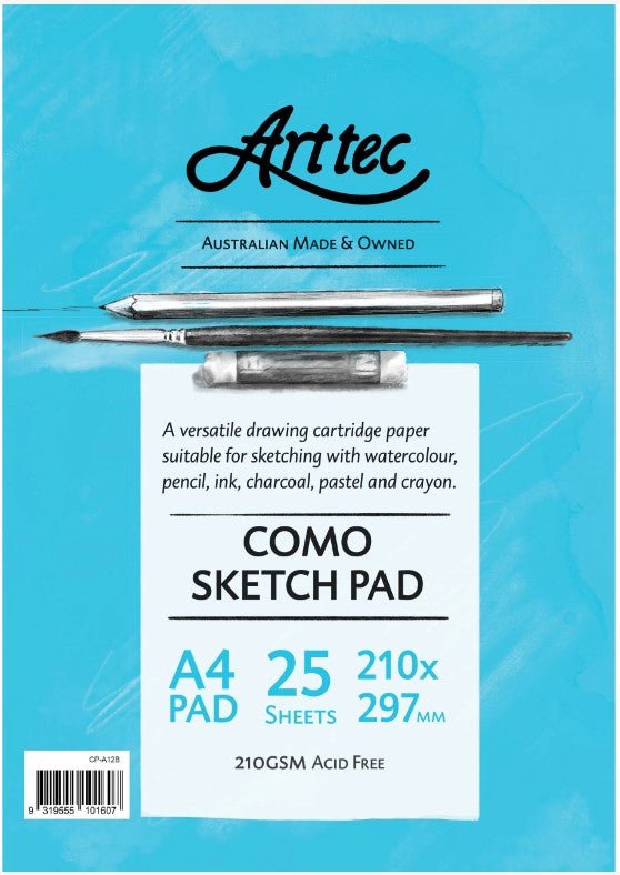 Arttec Como Sketch Pad 210gsm A4 - theartshop.com.au