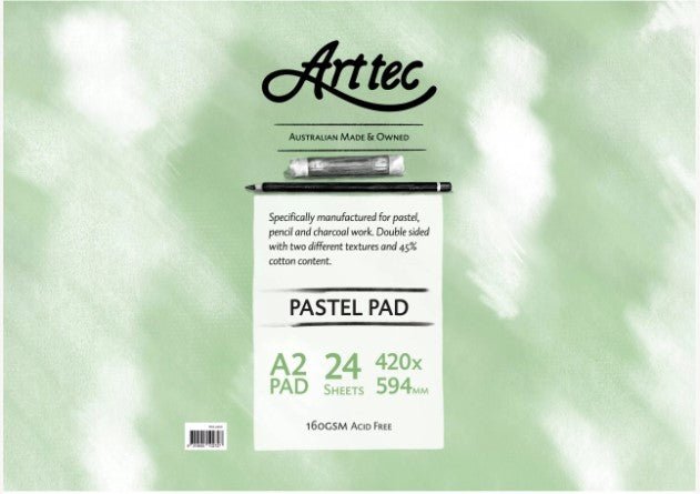 Arttec Pastel Pad 160gsm A2 - theartshop.com.au