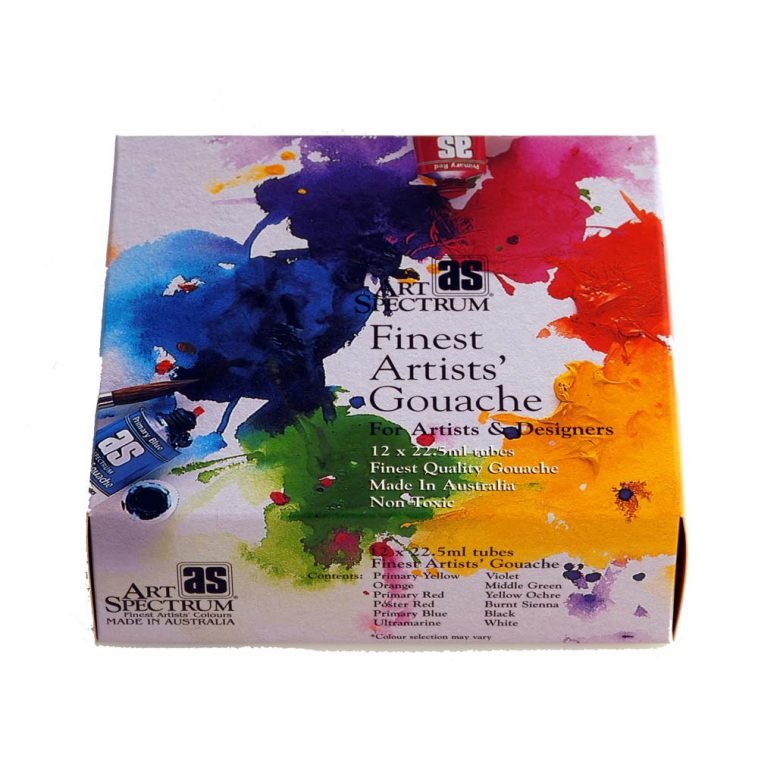 Art Spectrum Gouache Set of 12 Assorted 22.5ml Tubes