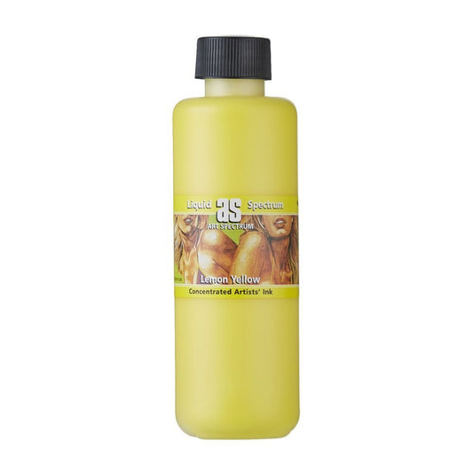 AS Liquid Spectrum Ink 250ml Lemon Yellow - theartshop.com.au