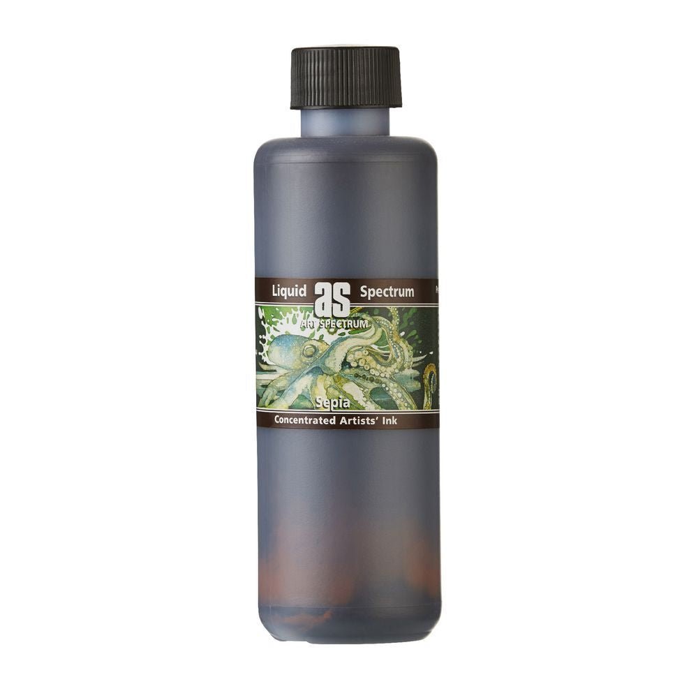Art Spectrum Liquid Spectrum Ink 250ml Sepia