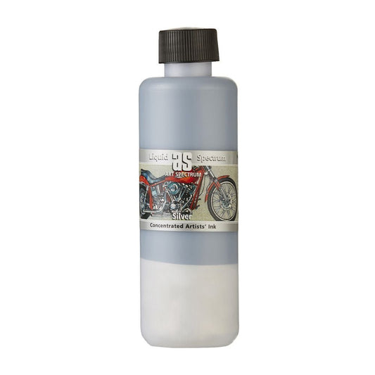 AS Liquid Spectrum Ink 250ml Silver - theartshop.com.au