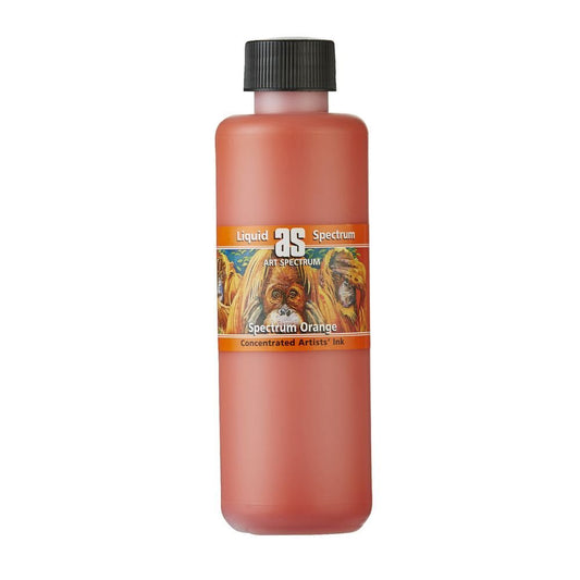 AS Liquid Spectrum Ink 250ml Spectrum Orange - theartshop.com.au