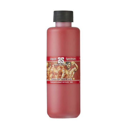 AS Liquid Spectrum Ink 250ml Spectrum Red Deep - theartshop.com.au