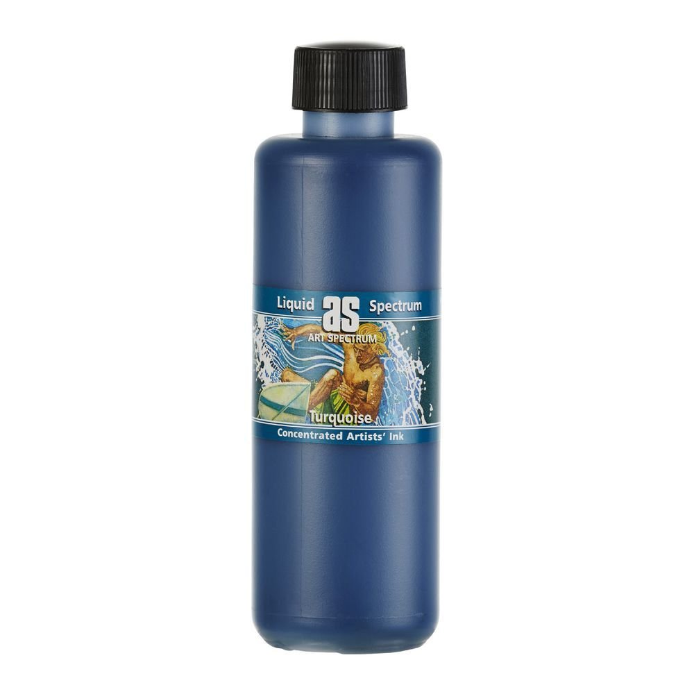 AS Liquid Spectrum Ink 250ml Turquoise - theartshop.com.au