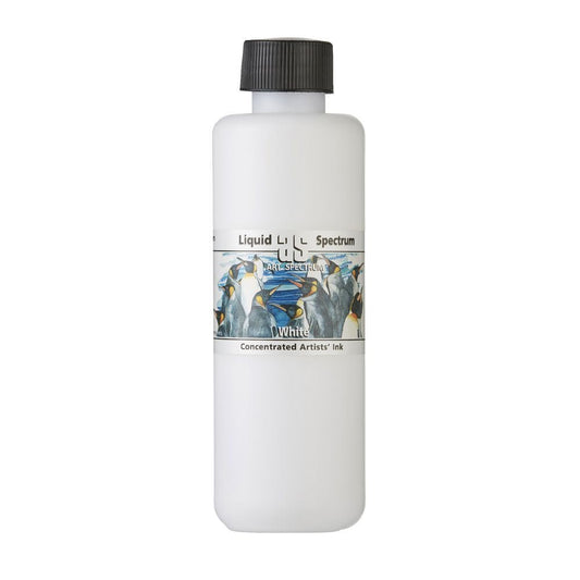 AS Liquid Spectrum Ink 250ml White - theartshop.com.au