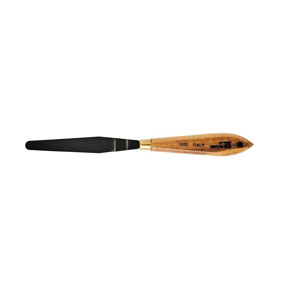 AS Palette Knife No. 1053-10cm Cranked Extra Strong - theartshop.com.au