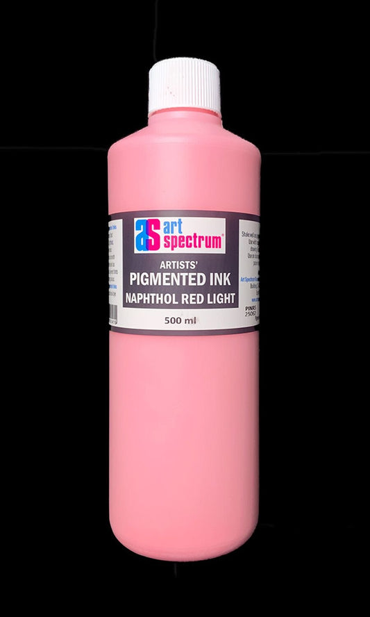 AS Pigmented Ink 500ml Naphthol Red Light - theartshop.com.au