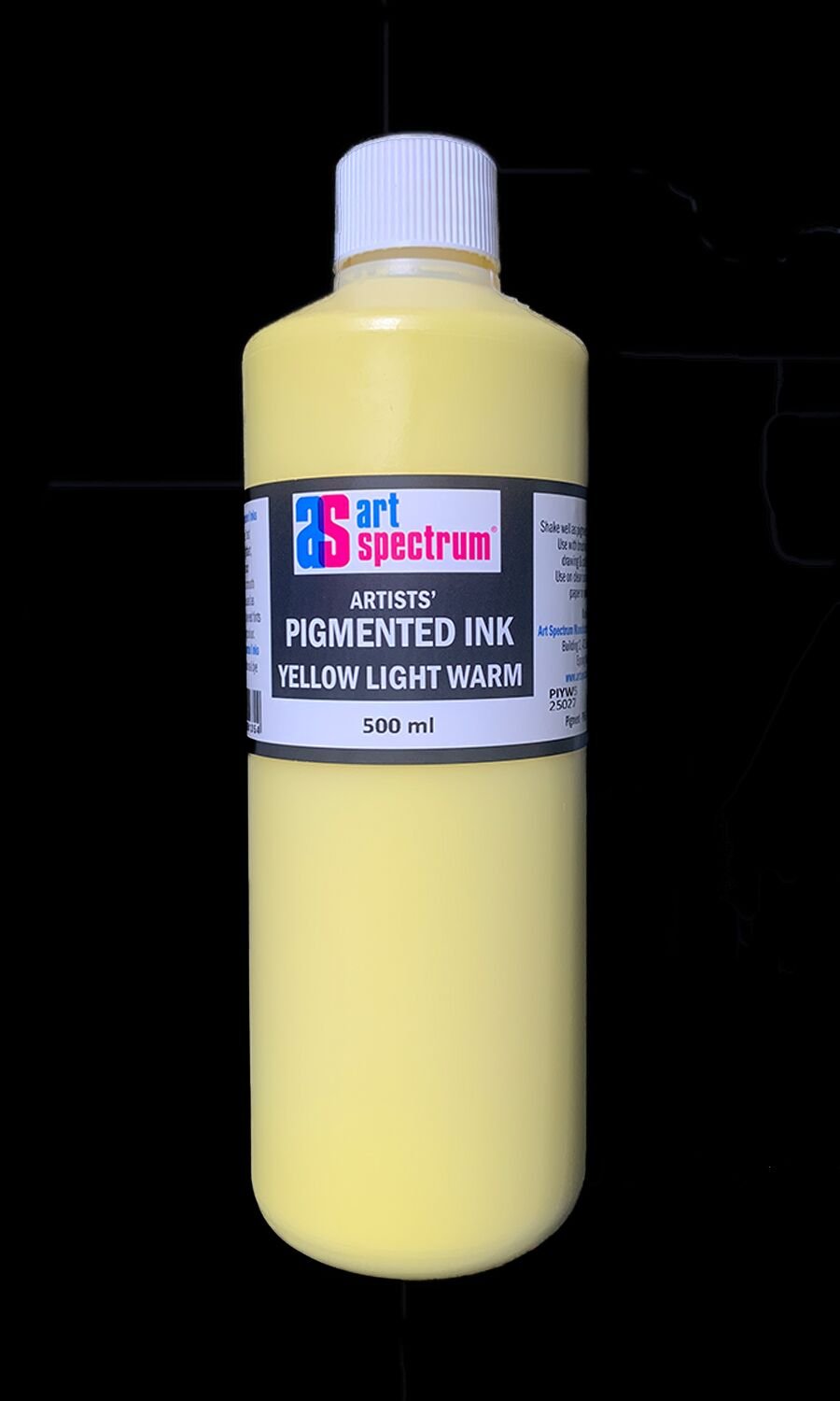 AS Pigmented Ink 500ml Yellow Light Warm - theartshop.com.au