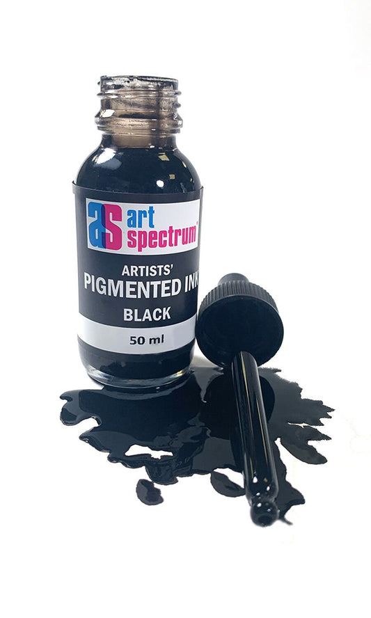 AS Pigmented Ink 50ml Black - theartshop.com.au
