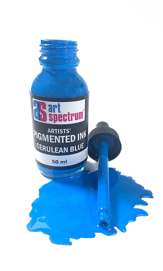 AS Pigmented Ink 50ml Cerulean Blue - theartshop.com.au