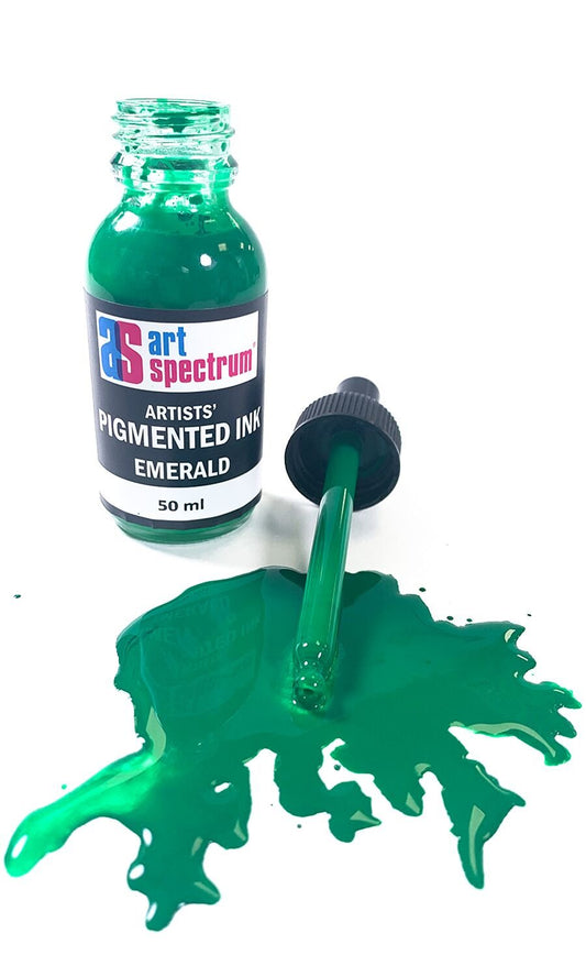 AS Pigmented Ink 50ml Emerald - theartshop.com.au