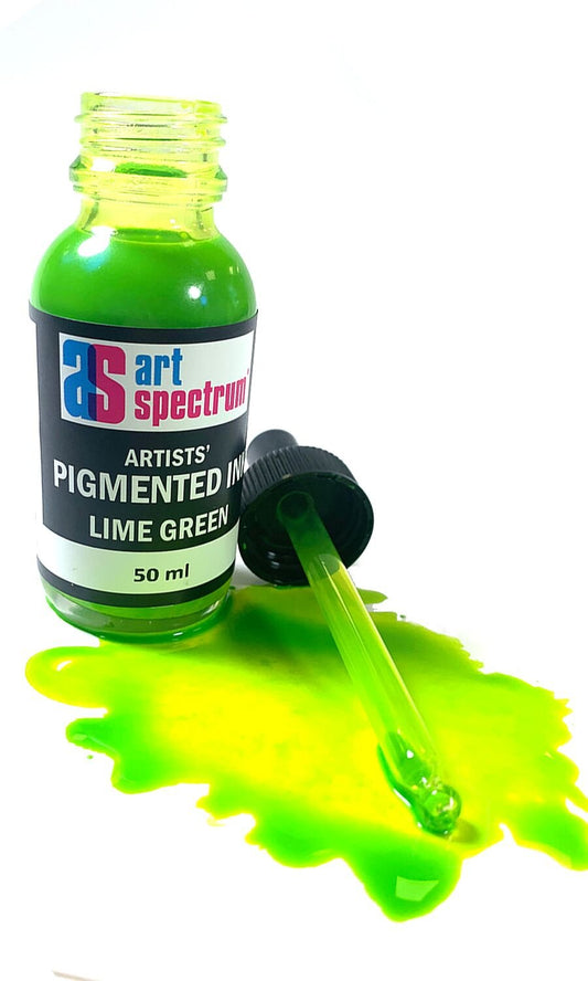 AS Pigmented Ink 50ml Lime Green - theartshop.com.au