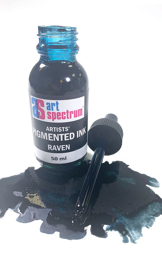AS Pigmented Ink 50ml Raven - theartshop.com.au