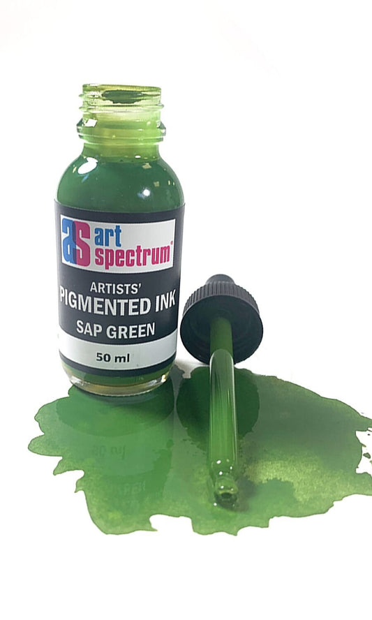 AS Pigmented Ink 50ml Sap Green - theartshop.com.au