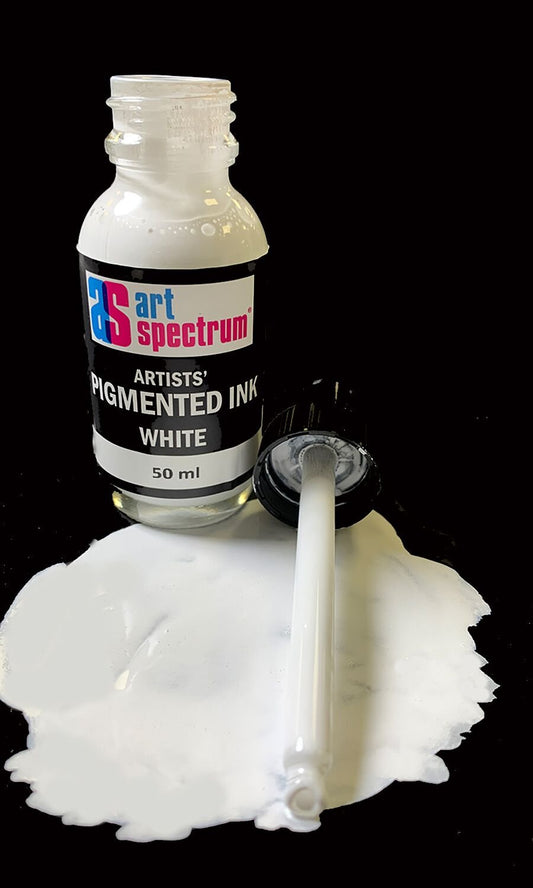 AS Pigmented Ink 50ml White - theartshop.com.au