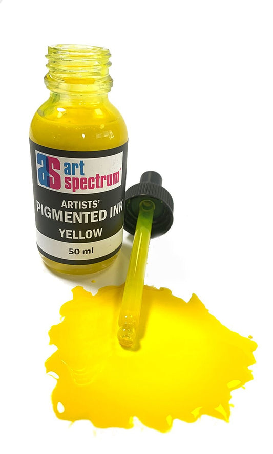 AS Pigmented Ink 50ml Yellow - theartshop.com.au