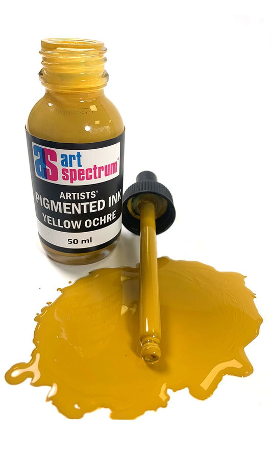AS Pigmented Ink 50ml Yellow Ochre - theartshop.com.au