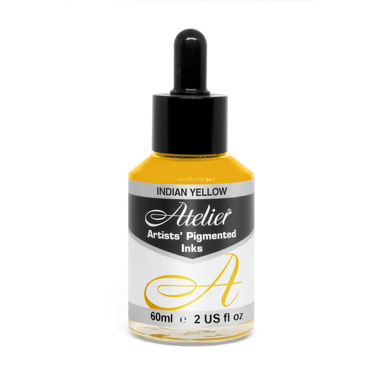 Atelier Artist Pigmented Ink 60ml Indian Yellow - theartshop.com.au