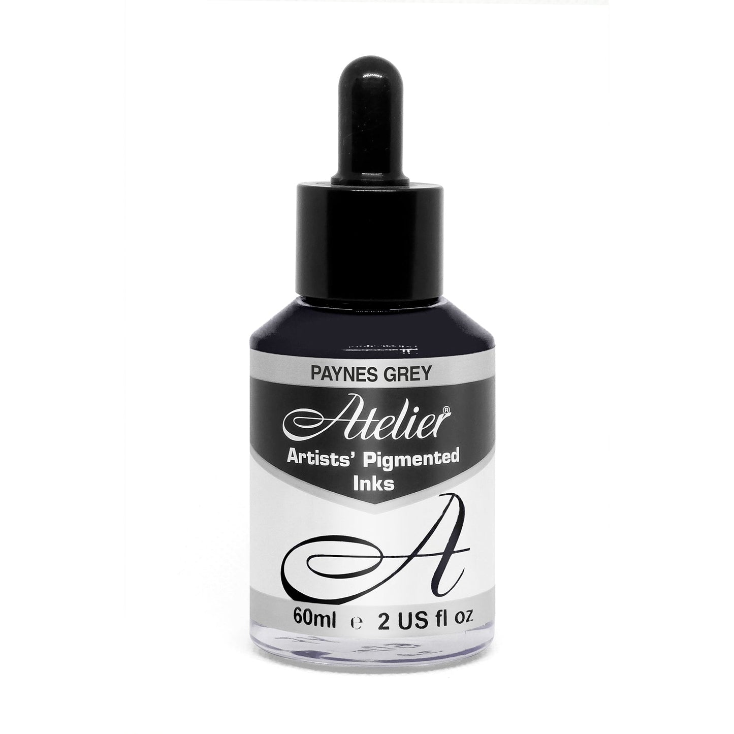 Atelier Artist Pigmented Ink 60ml Paynes Grey - theartshop.com.au