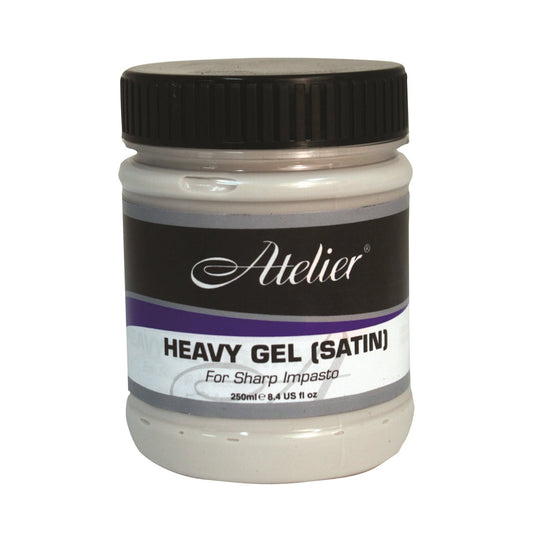 Atelier Heavy Gel Satin 250ml - theartshop.com.au