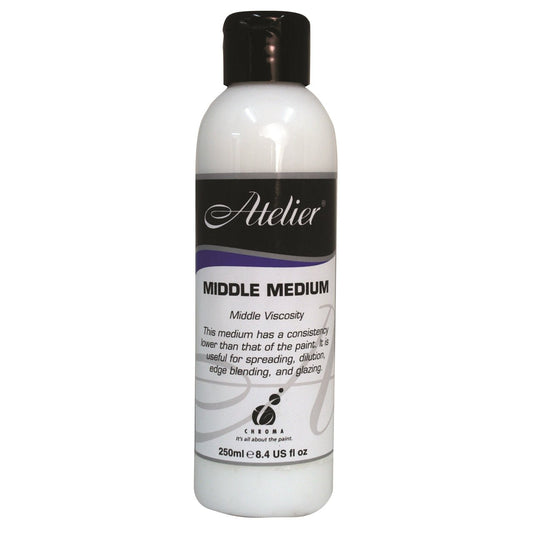 Atelier Middle Painting Medium 250ml - theartshop.com.au