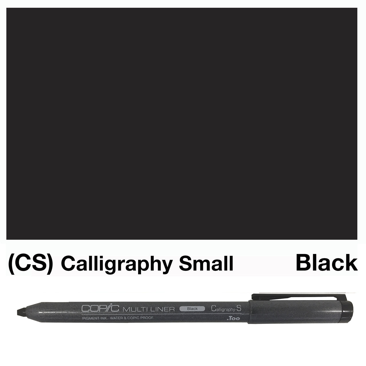 Black Copic Multi Liners Calligraphy Small - theartshop.com.au