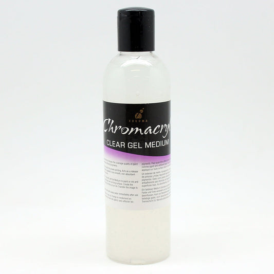 Chromacryl Clear Gel Medium 250ml - theartshop.com.au