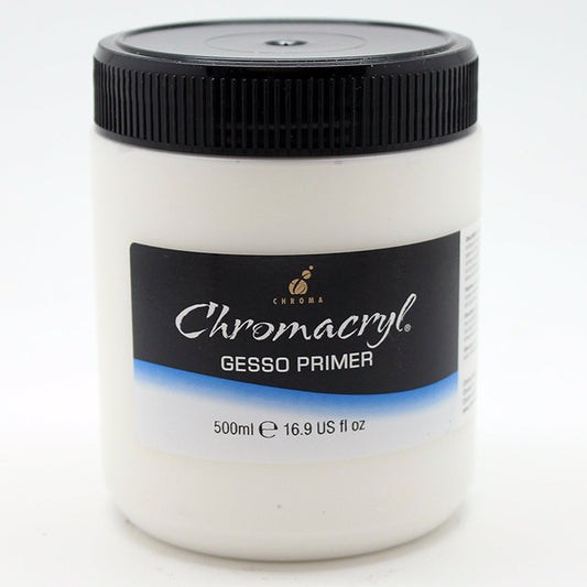 Chromacryl Gesso Primer 500ml - theartshop.com.au