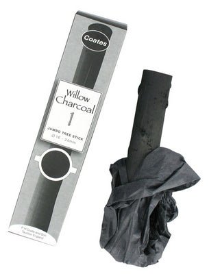Coates Charcoal Tree Stick 1 Per Box (16-24mm) - theartshop.com.au