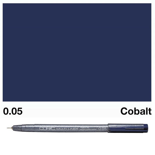 Cobalt Copic Multi Liners 0.05mm - theartshop.com.au