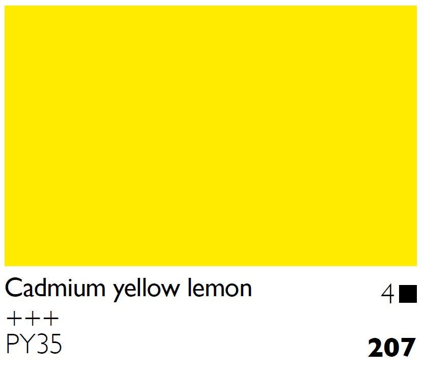 Cobra Water Mixable Oil 40ml 207 Cadmium Yellow Lemon - theartshop.com.au