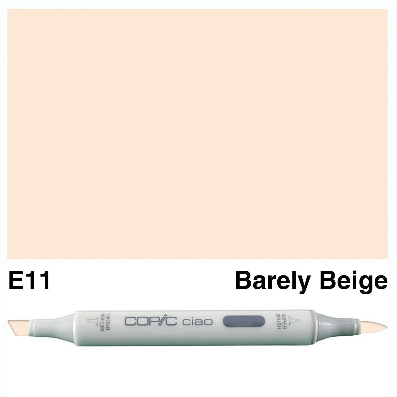 Copic Ciao E11 Barely Beige - theartshop.com.au