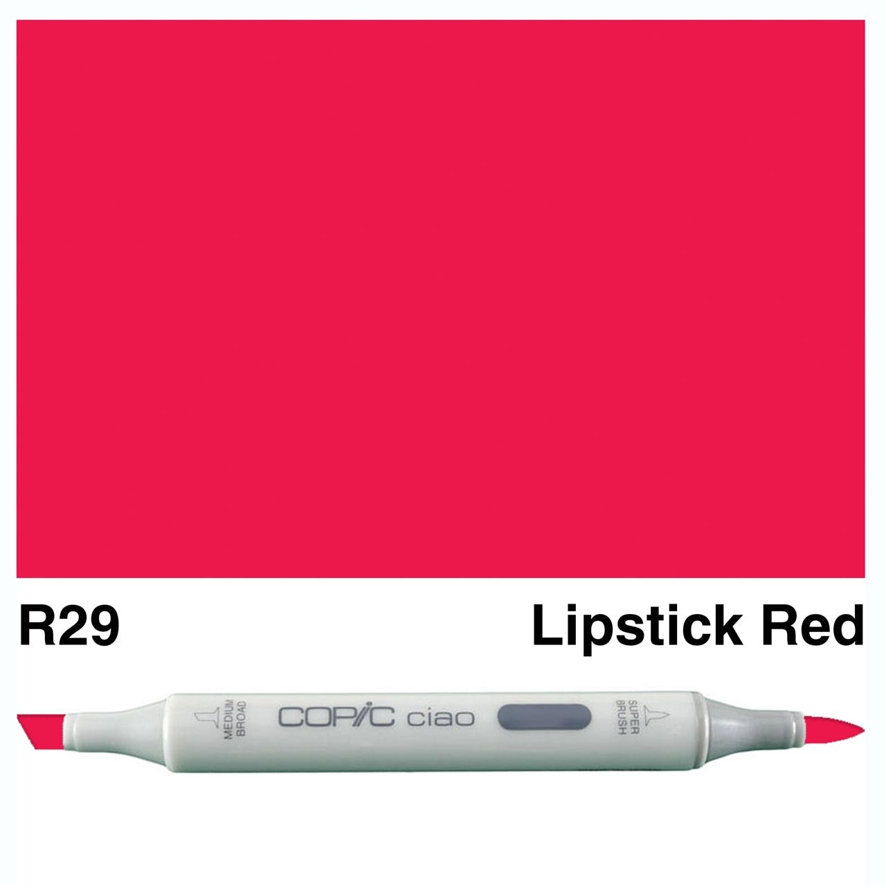 Copic Ciao R29 Liptstick Red - theartshop.com.au