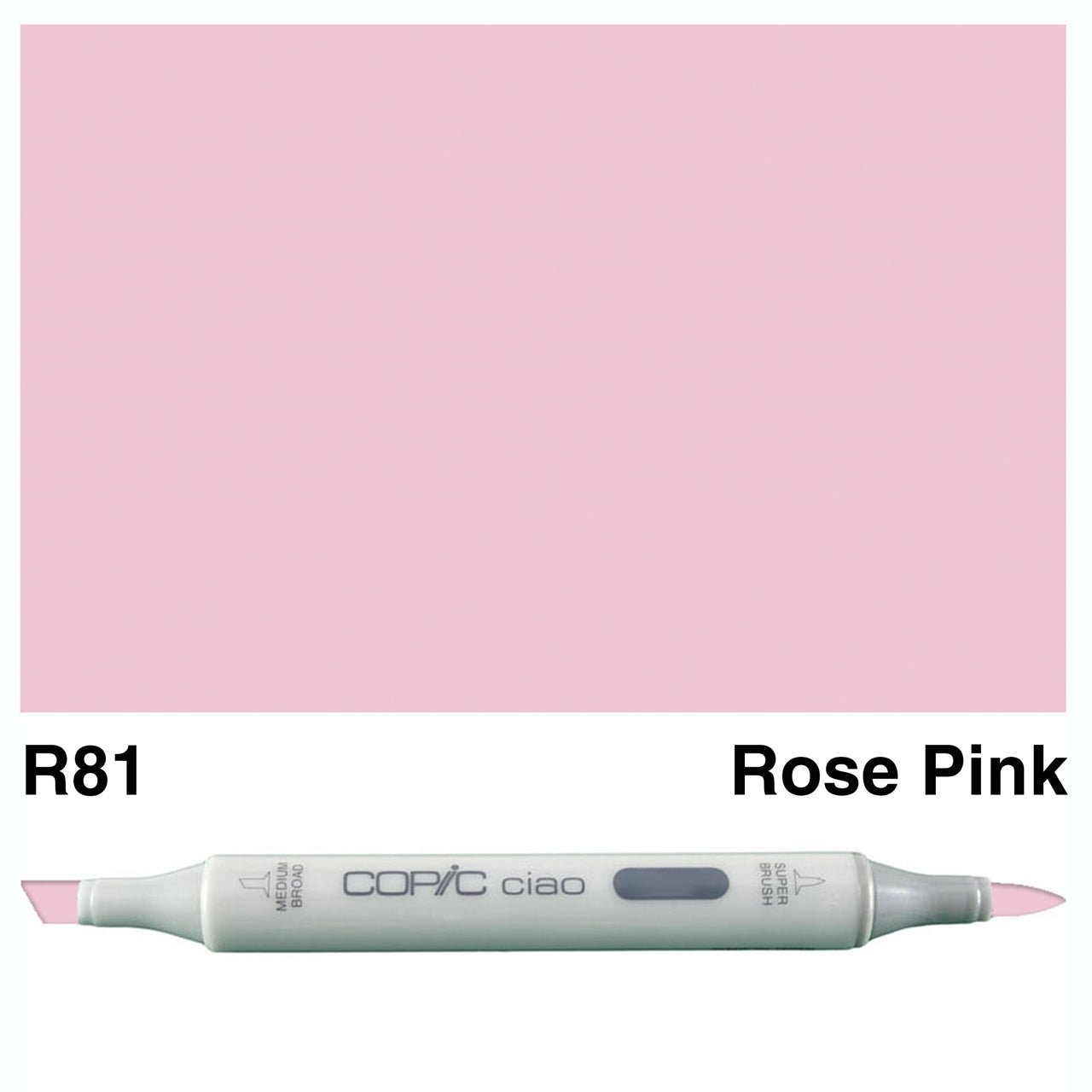 Copic Ciao R81 Rose Pink - theartshop.com.au