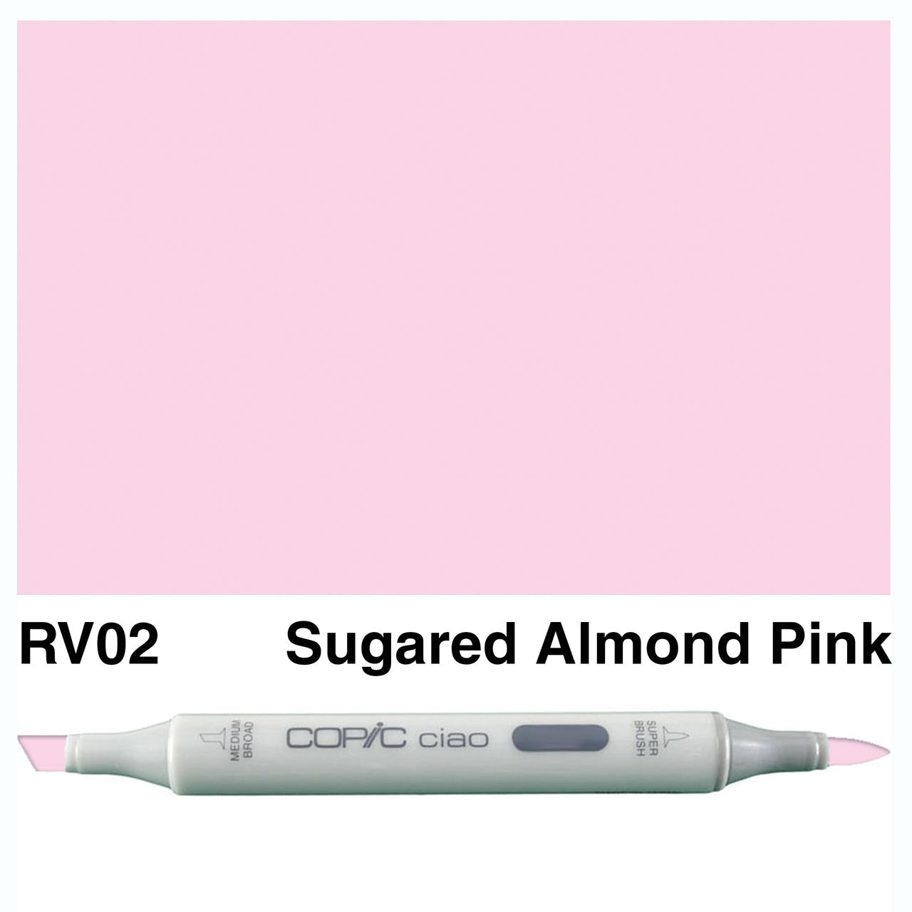 Copic Ciao RV02 Sugared Almond Pink - theartshop.com.au