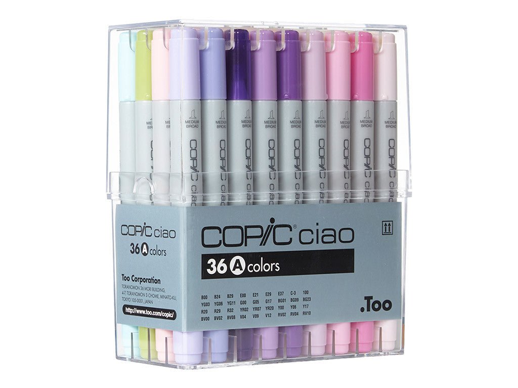 Copic Ciao Set 36 A - theartshop.com.au