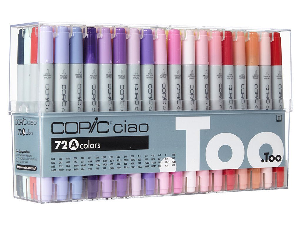 Copic Ciao Set 72 A - theartshop.com.au