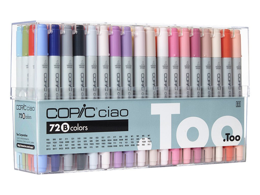 Copic Ciao Set 72 B - theartshop.com.au