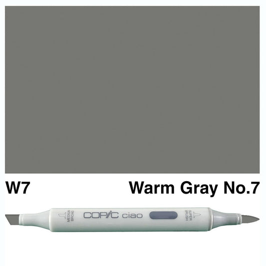 Copic Ciao W7 Warm Gray No.7 - theartshop.com.au