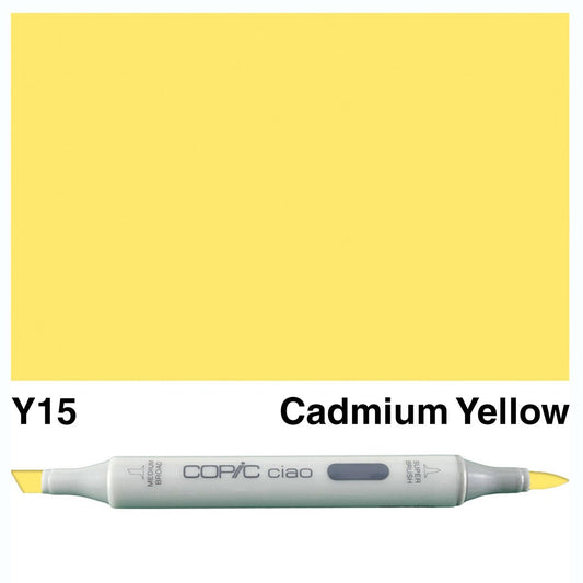 Copic Ciao Y15 Cadmium Yellow - theartshop.com.au