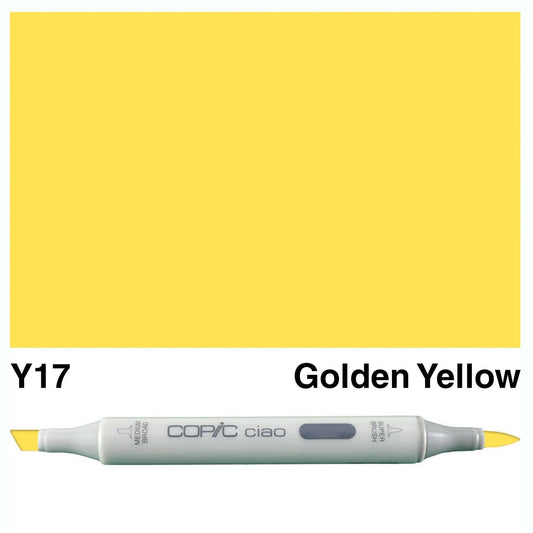 Copic Ciao Y17 Golden Yellow - theartshop.com.au