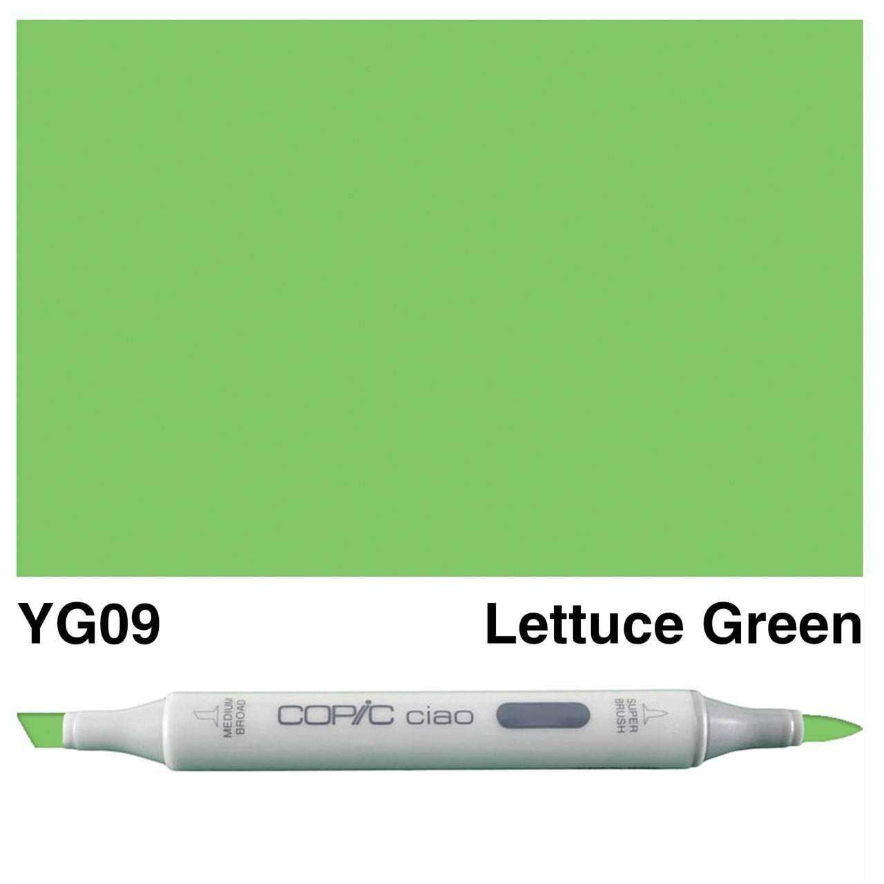 Copic Ciao YG09 Lettuce Green - theartshop.com.au