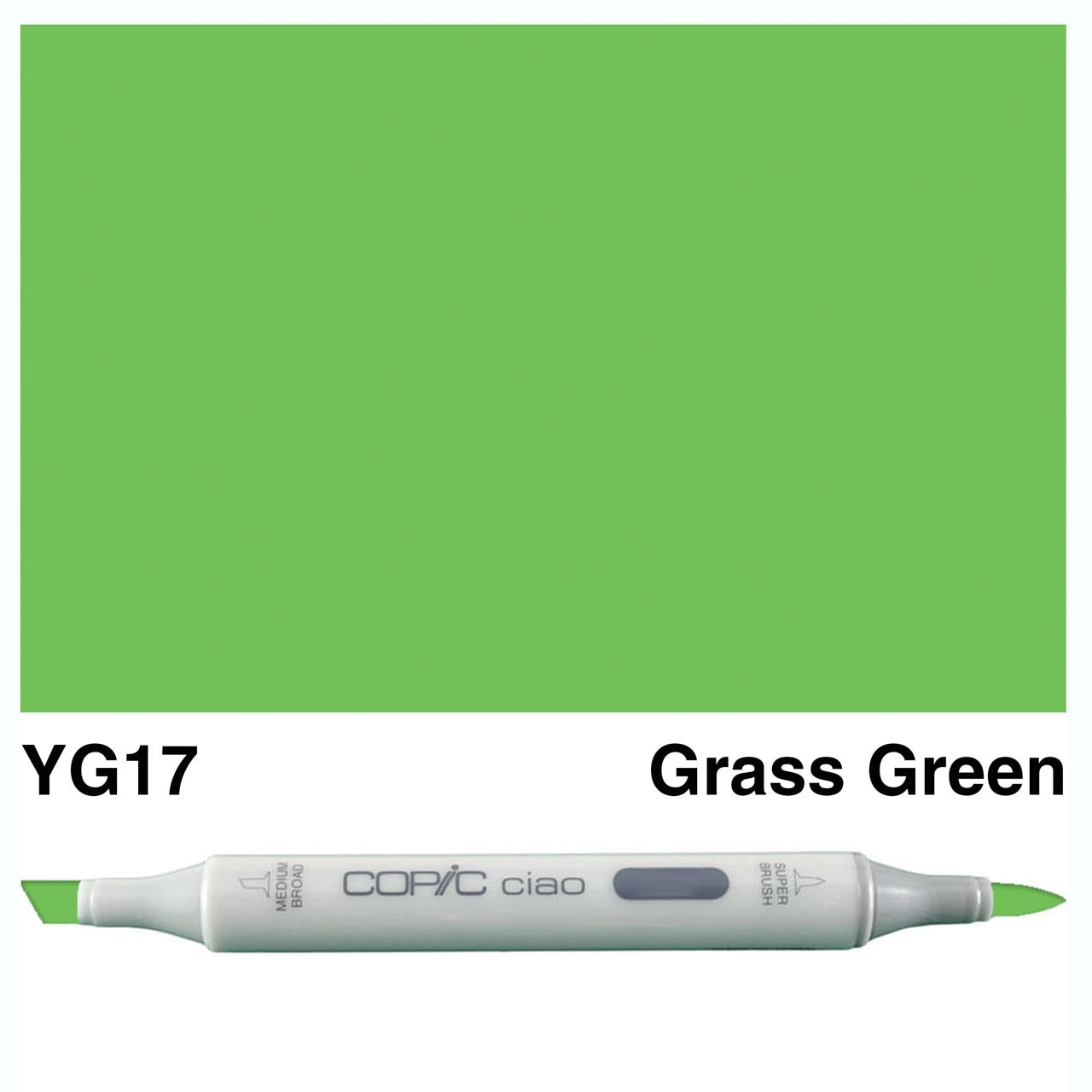 Copic Ciao YG17 Grass Green - theartshop.com.au