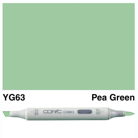 Copic Ciao YG63 Pea Green - theartshop.com.au