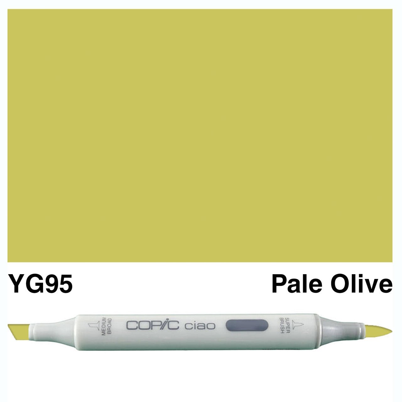 Copic Ciao YG95 Pale Olive - theartshop.com.au