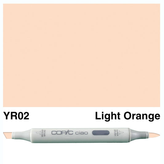 Copic Ciao YR02 Light Orange - theartshop.com.au