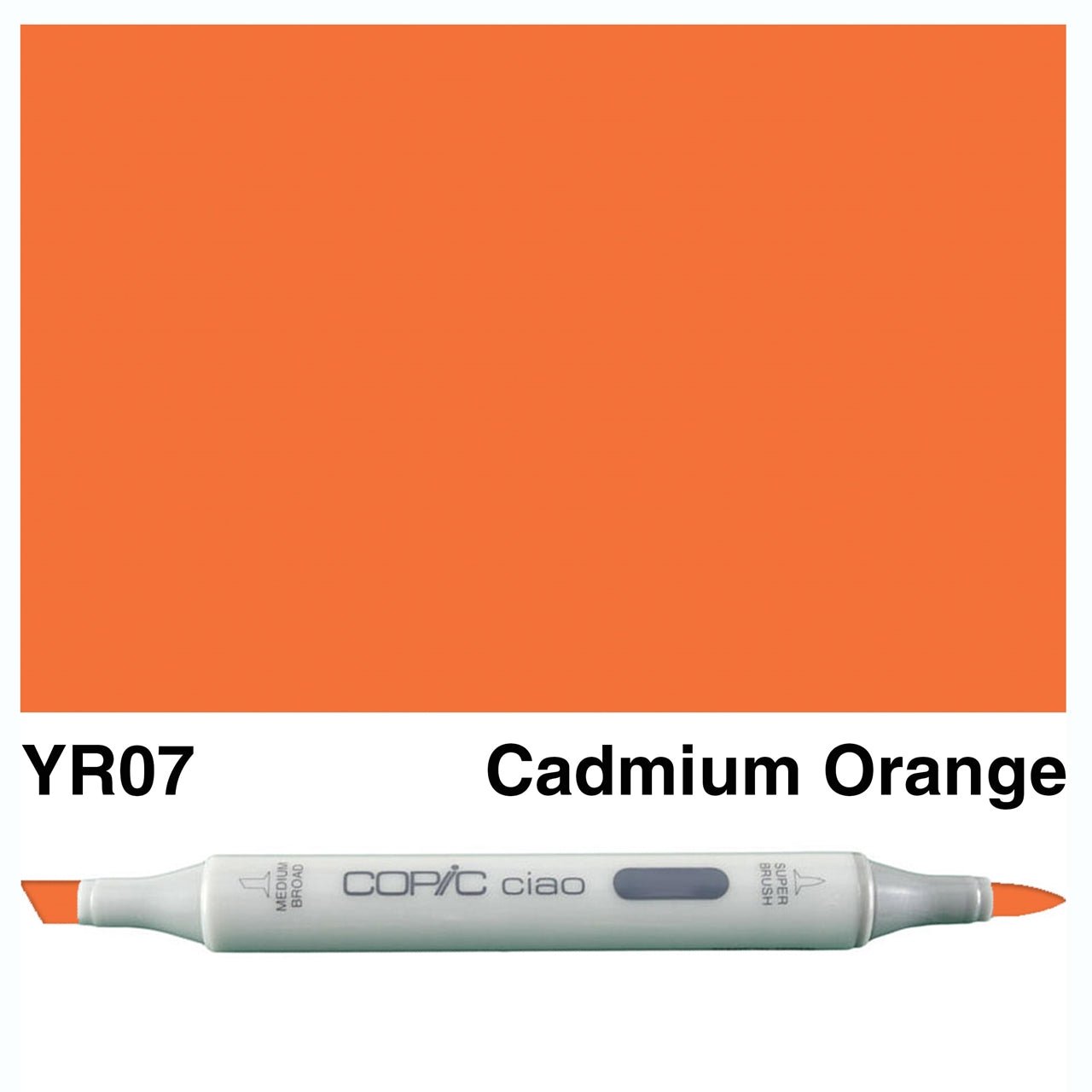 Copic Ciao YR07 Cadmium Orange - theartshop.com.au